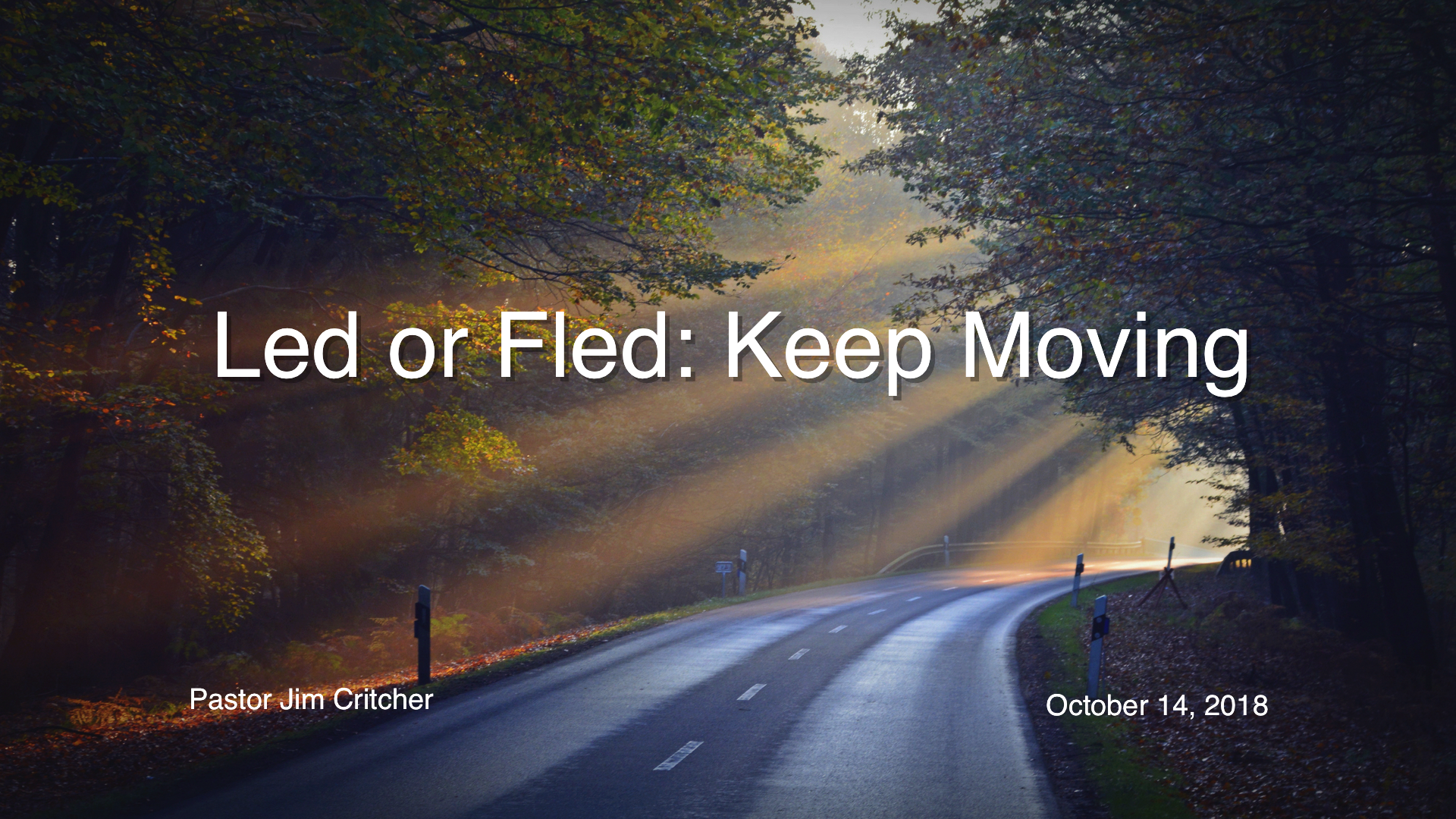 Led or Fled: Keep Moving episode artwork