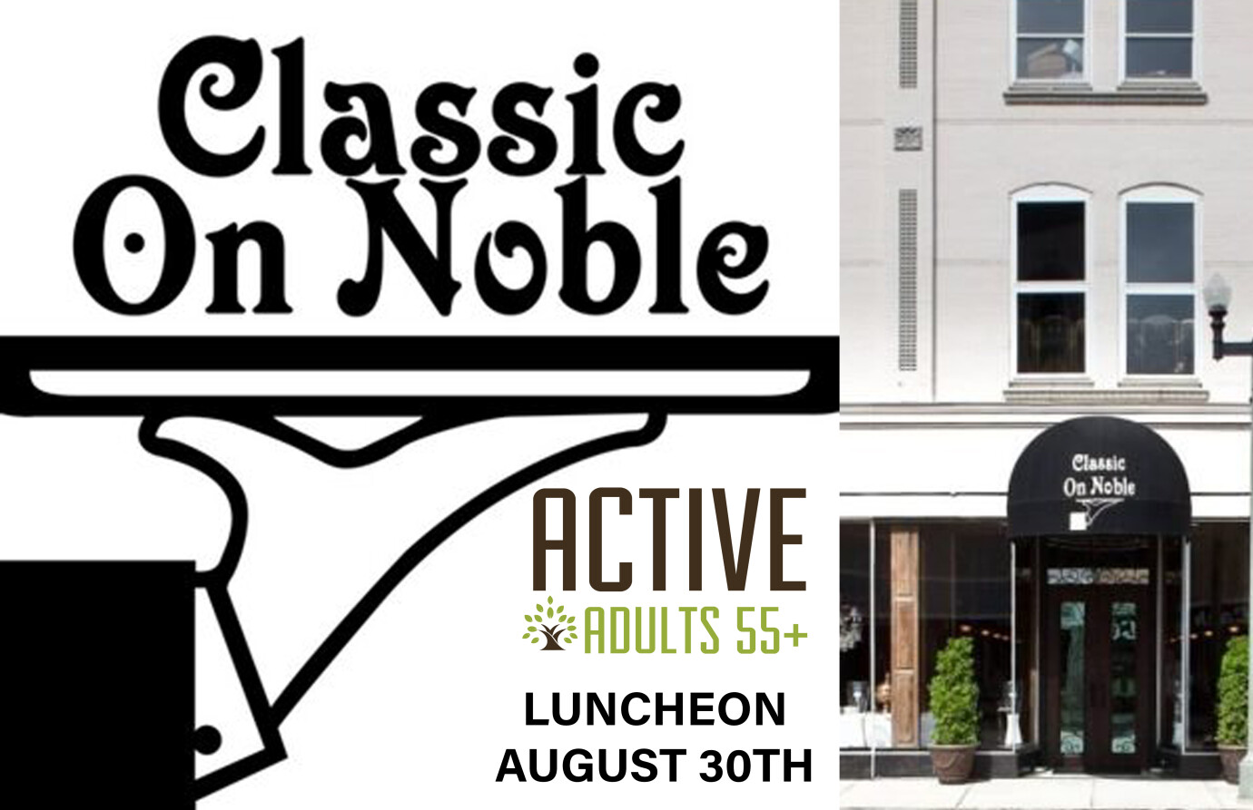 Active Adults (55+) - Lunch at Classic on Noble