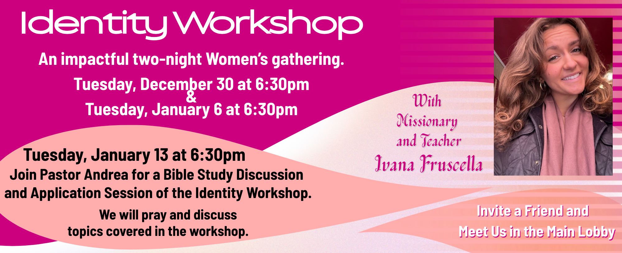 Identity Workshop - Ivana Fruscella Web Banner