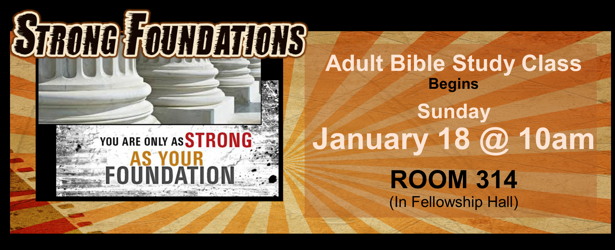 Strong Foundations - Adults Web Banner 1-18-26