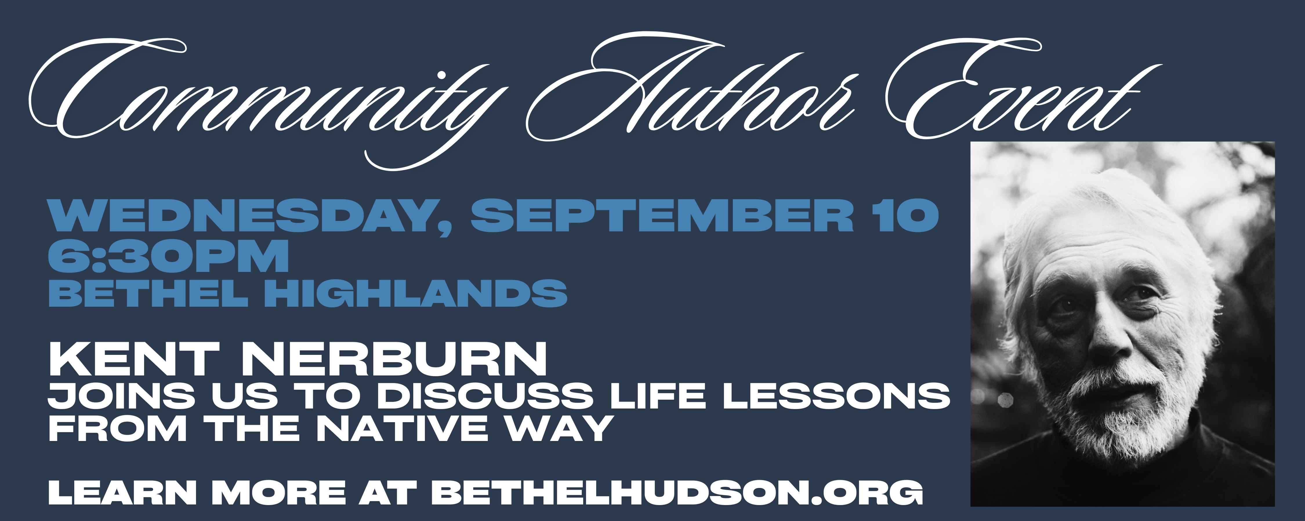 Kent Nerburn - Special Author Community Event