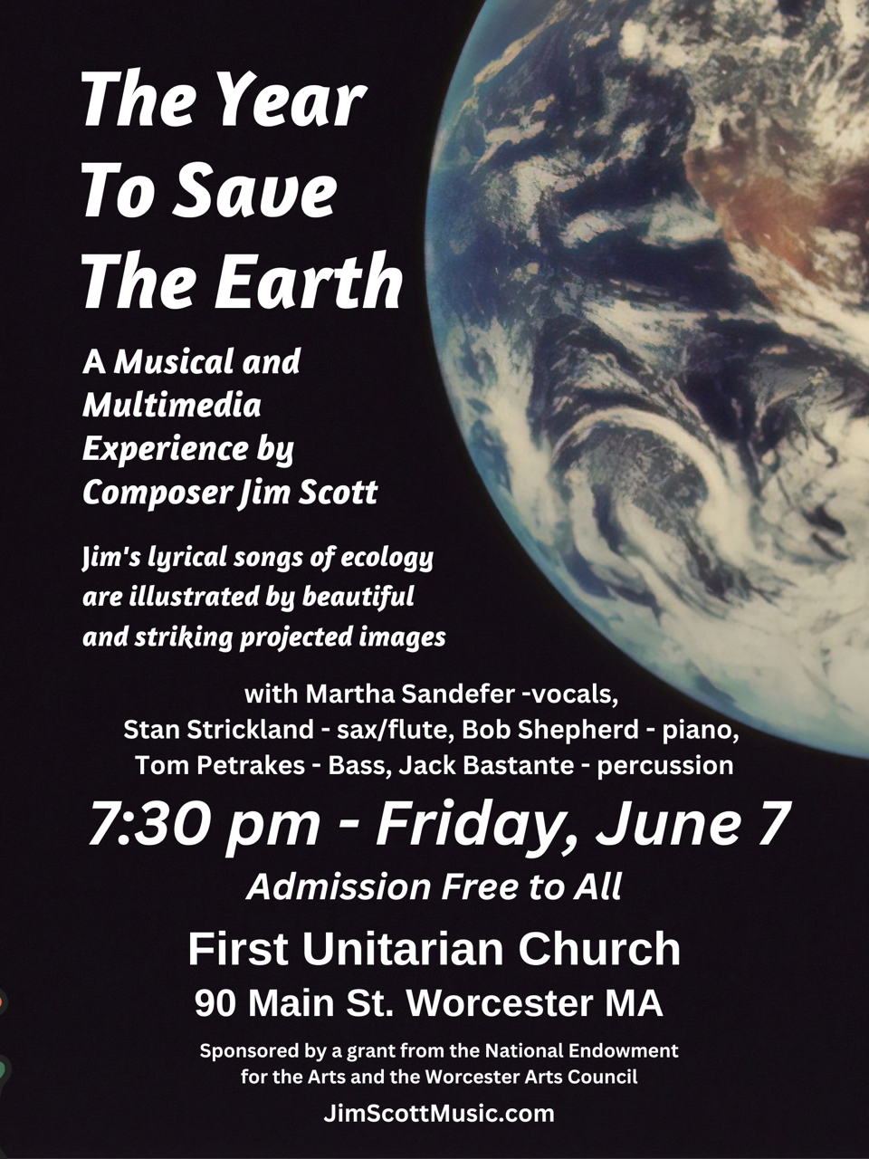 Concert:  The Year to Save the Earth