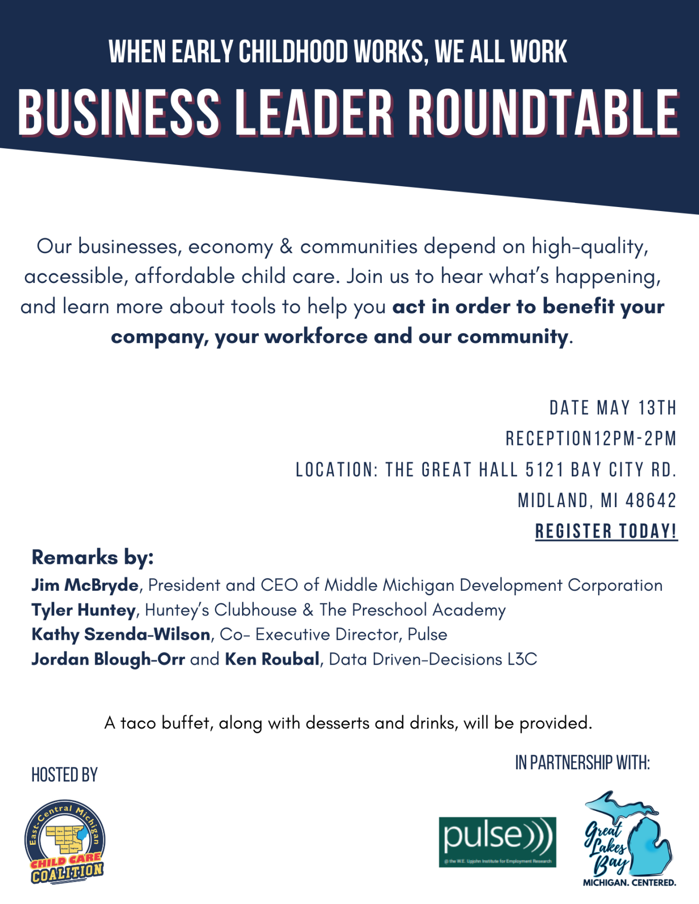 Business Leader Roundtable: Childcare in the Region