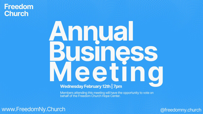 Annual Business Meeting