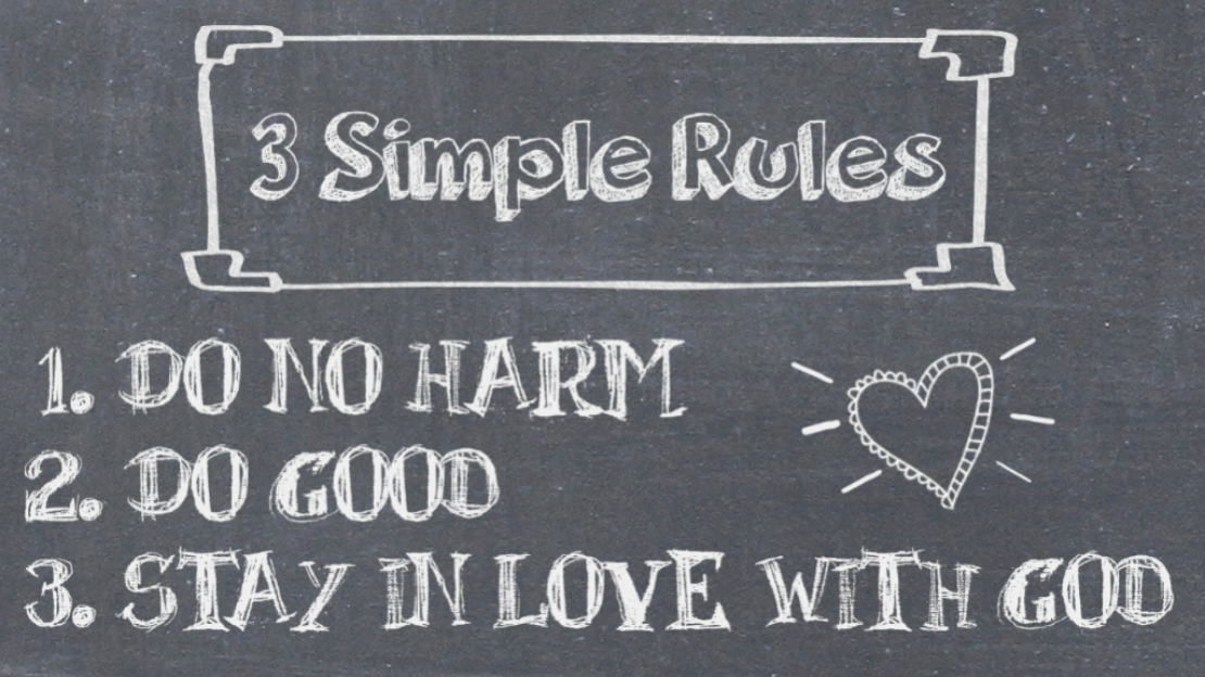 Three Simple Rules