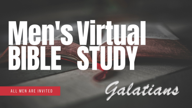 Friday Lunchtime Men's Virtual Study