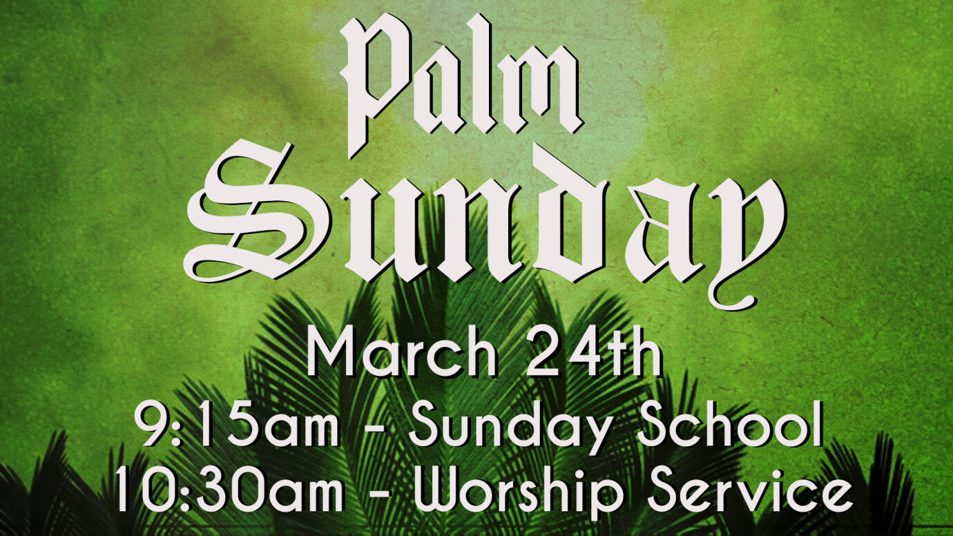 Palm Sunday | Brookwood Baptist Church