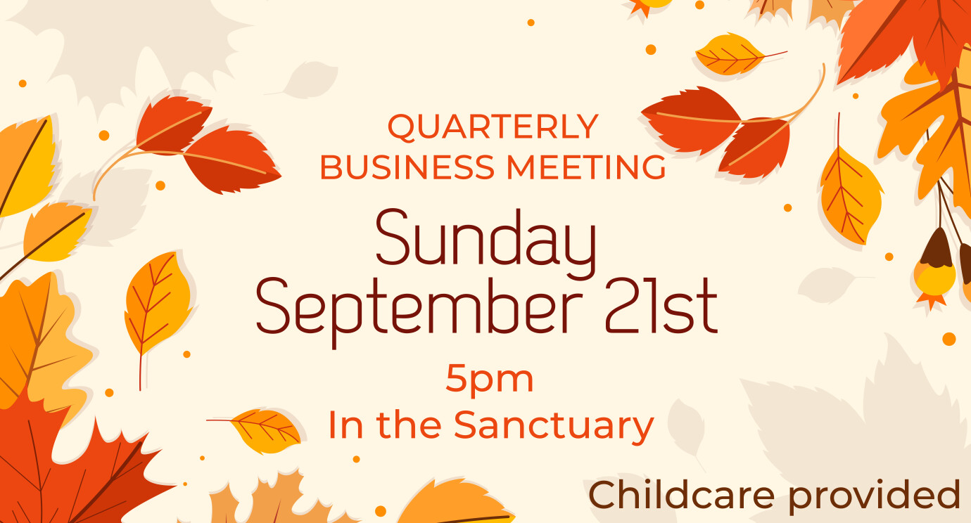September Quarterly Business Meeting