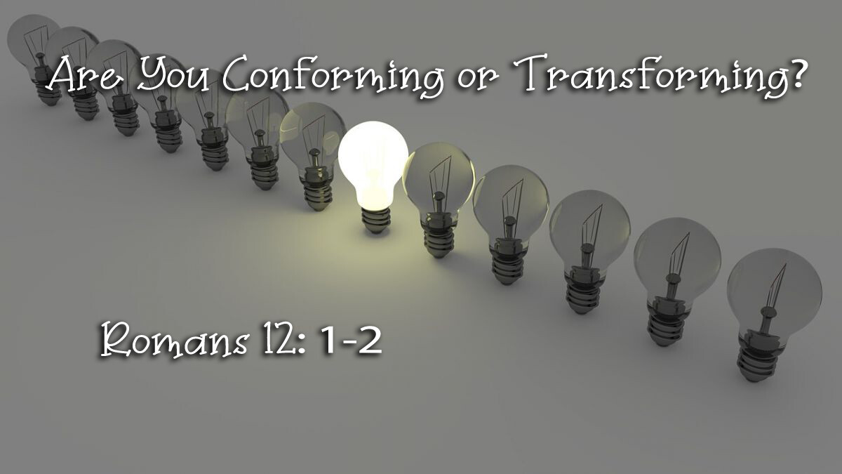 Are You Conforming or Transforming?