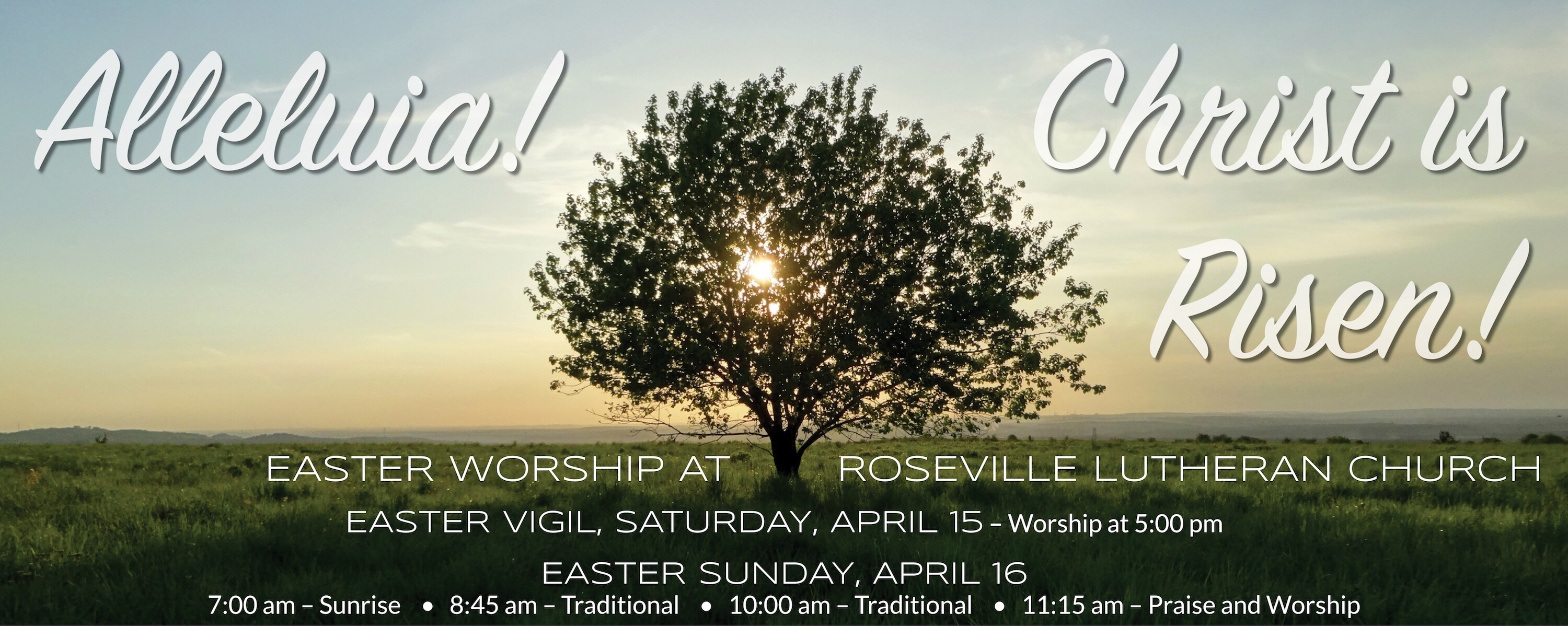 Easter Sunday - April 16