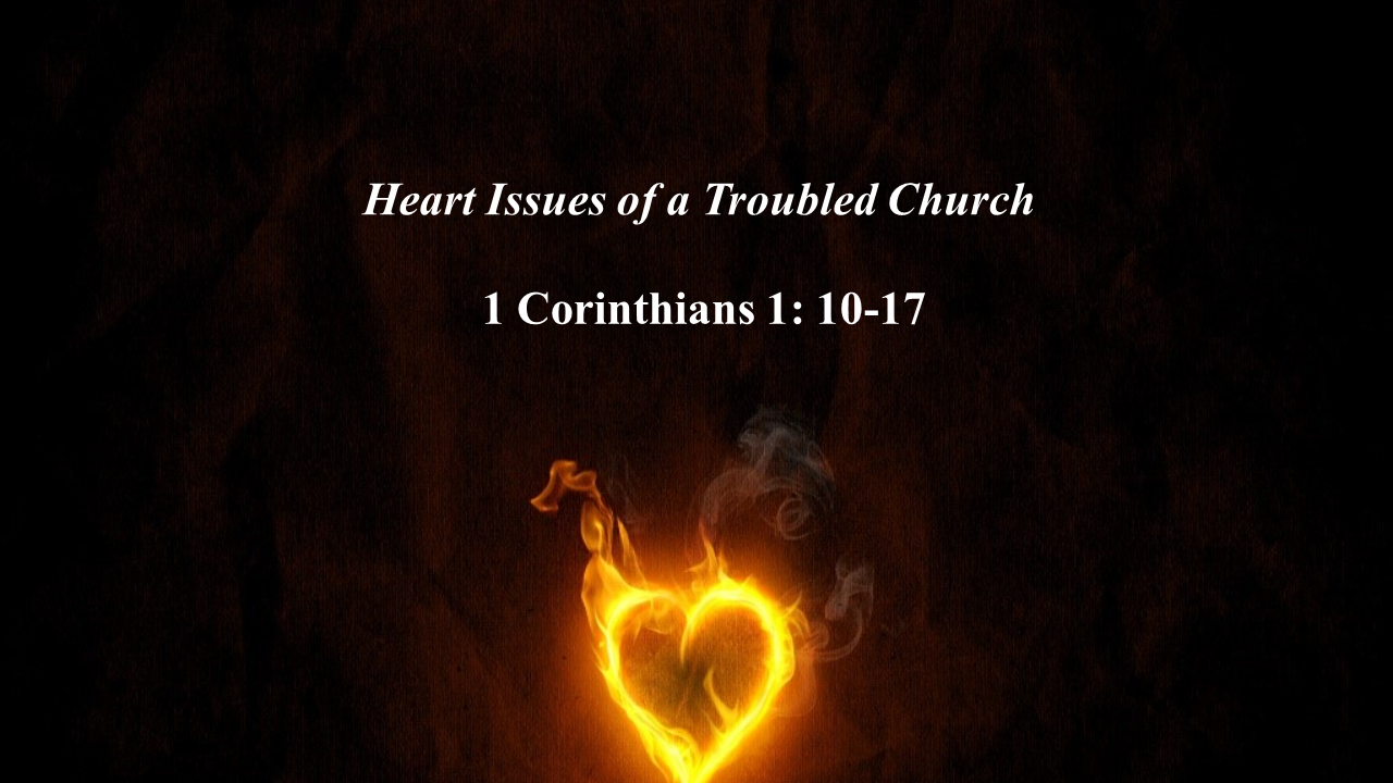 Heart Issues of a Troubled Church