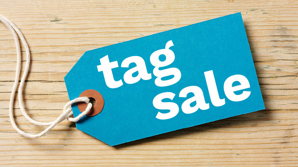 Youth Missions Tag Sale