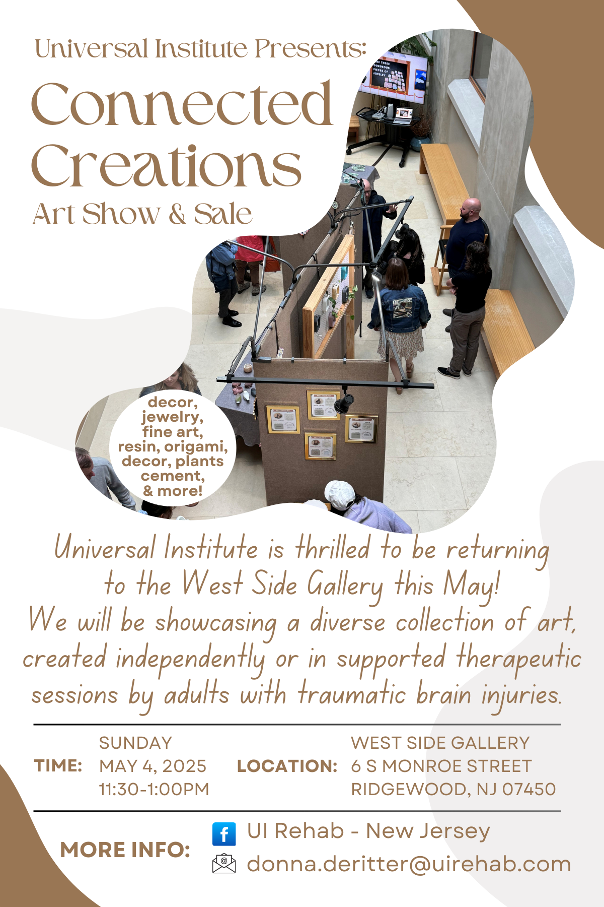 May Artist Gallery Reception: Universal Institute "Connected Creations" Exhibition Artist Reception