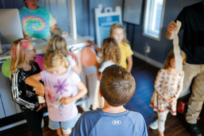 Group of Children Playing