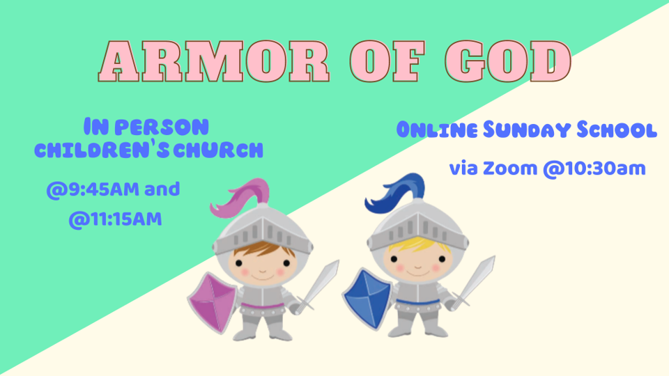 Children's Ministry - Armor of God