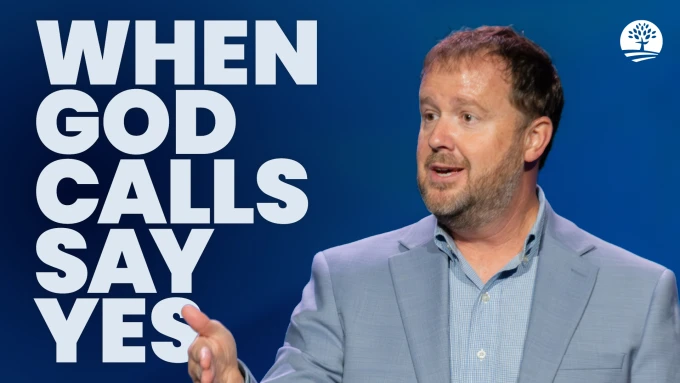 God Calls, Our Role Is to Say Yes