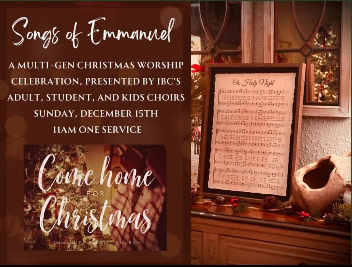 IBC Worship Multi-Gen Christmas Celebration