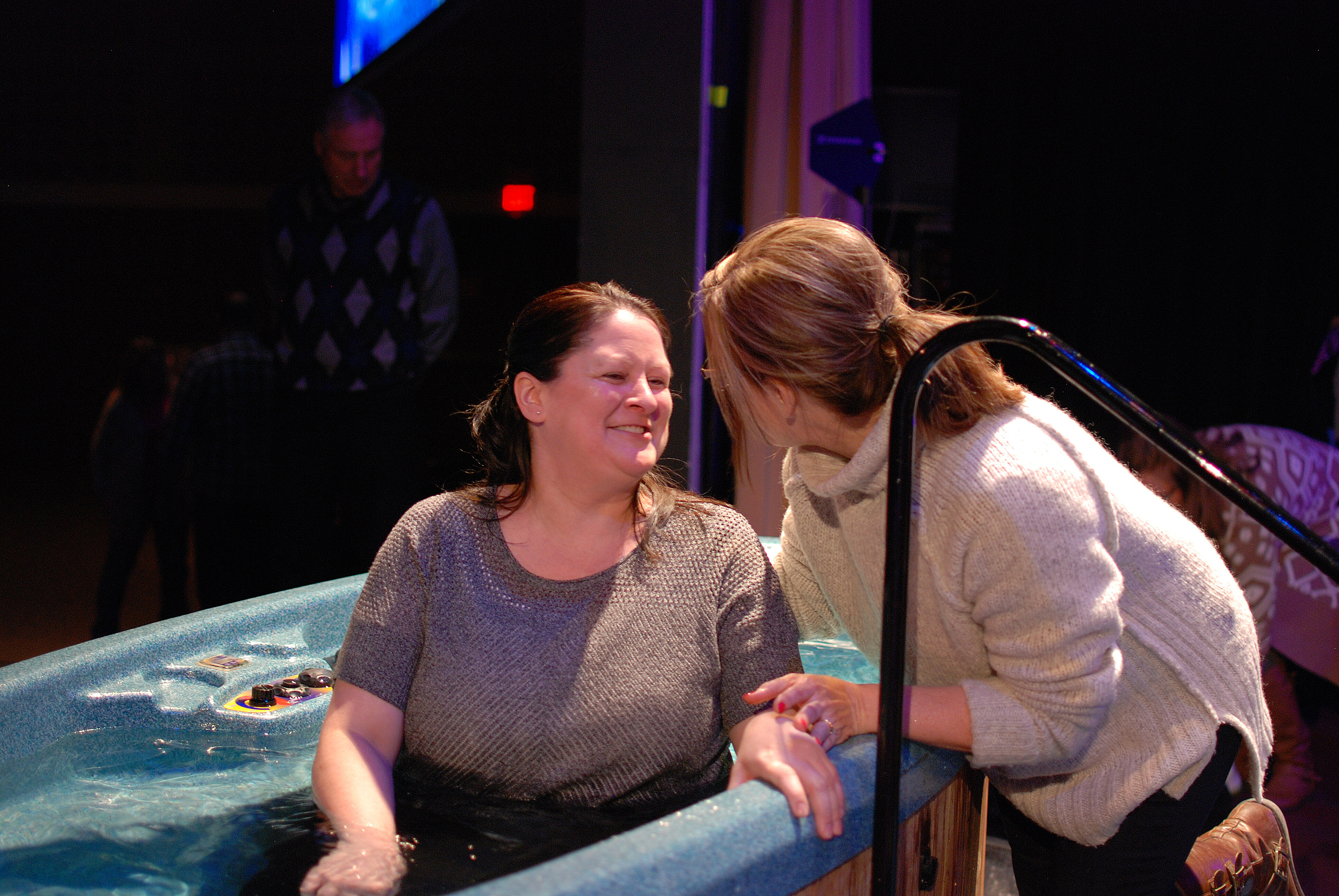 Michele Smith calls baptism life-changing