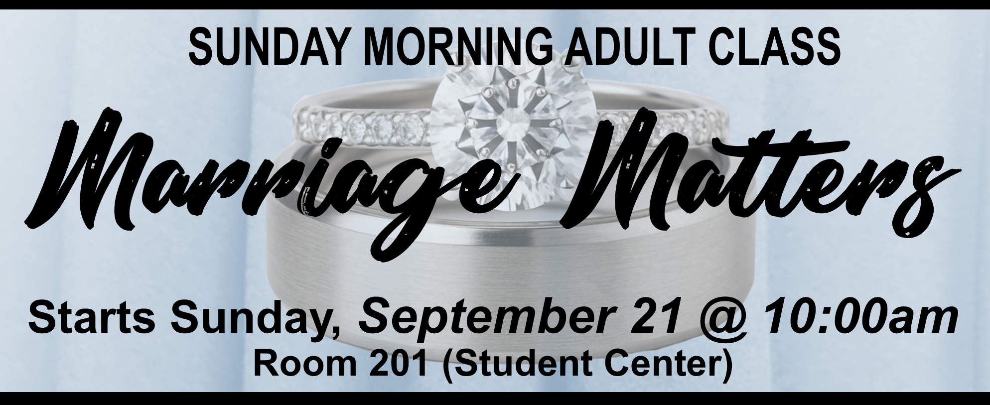 Marriage Matters 9-7-25 Adult Class Web Banner