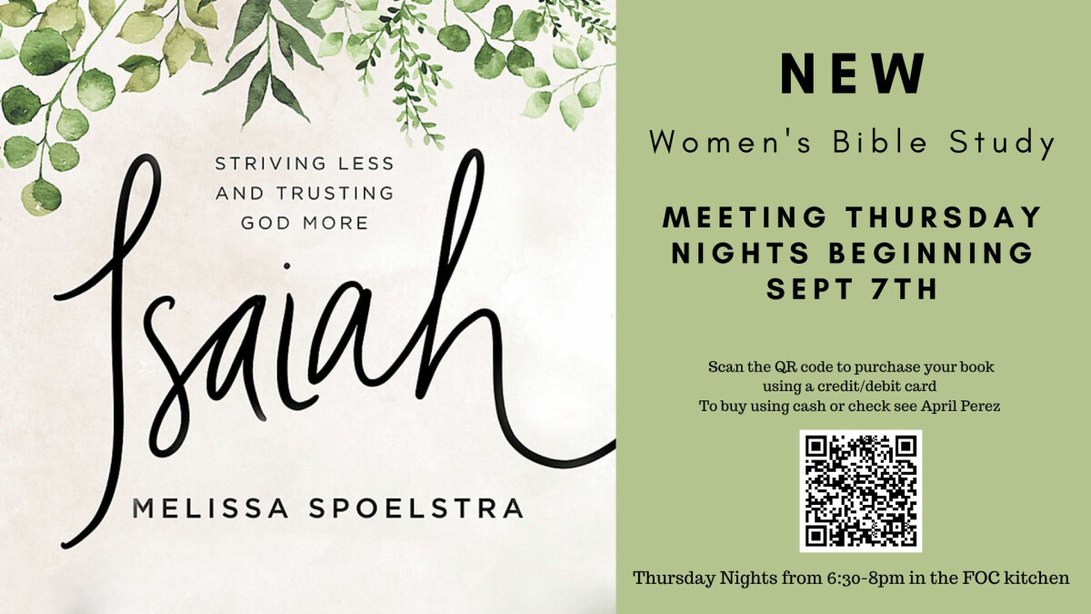 Fall 2023 - Thursday Night Women's Bible Study