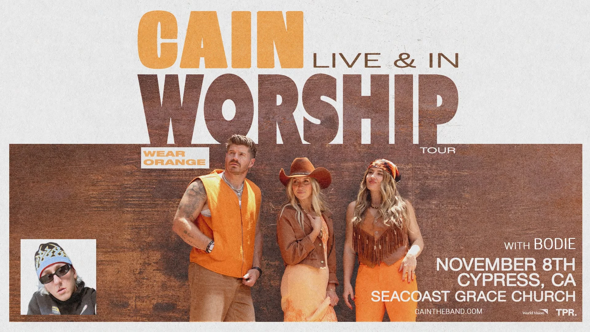 CAIN Live & In Worship!