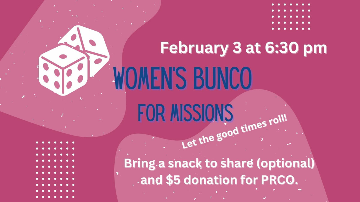 Women's Bunco for Missions