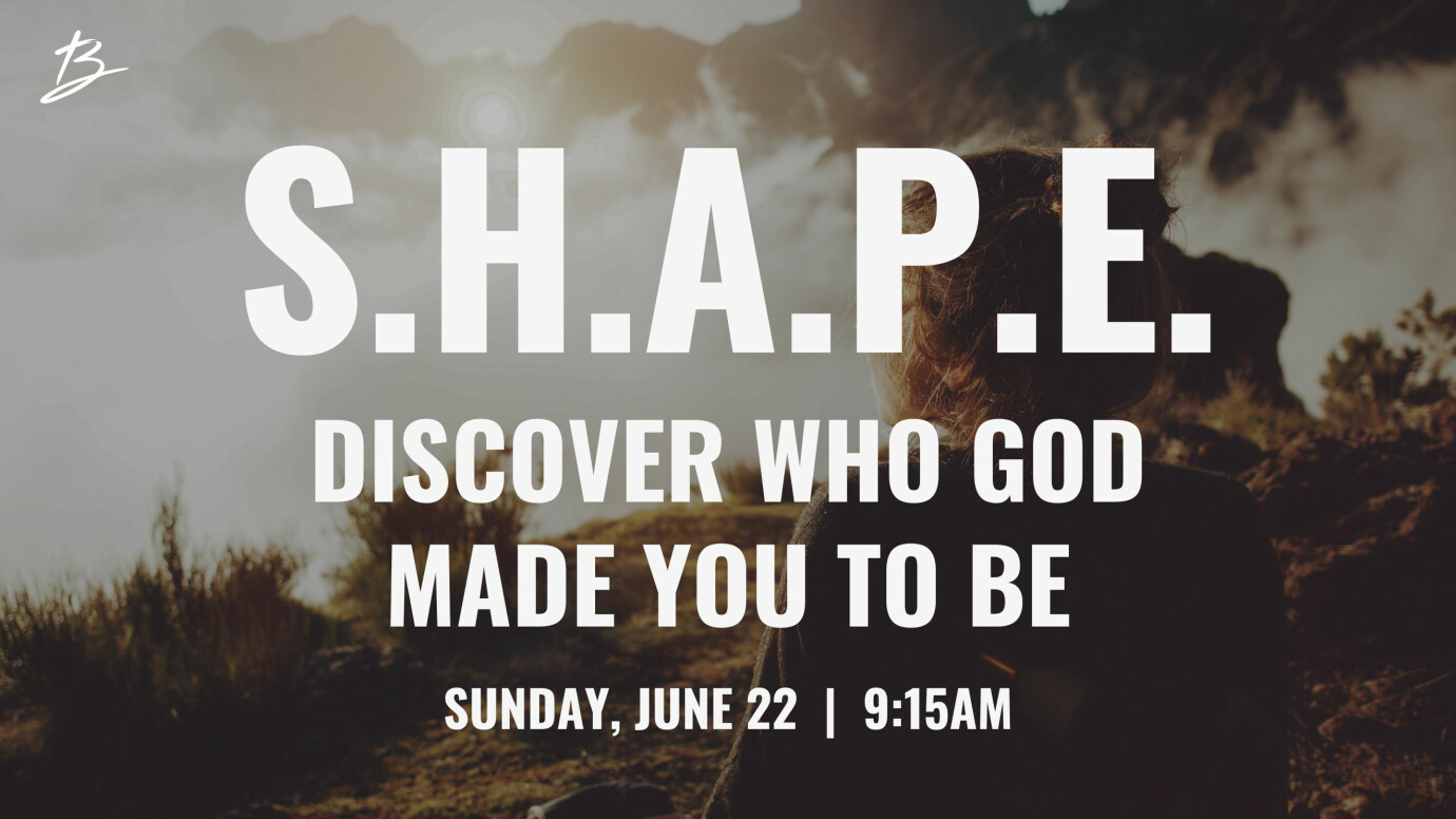 SHAPE - Discover Your Calling Class
