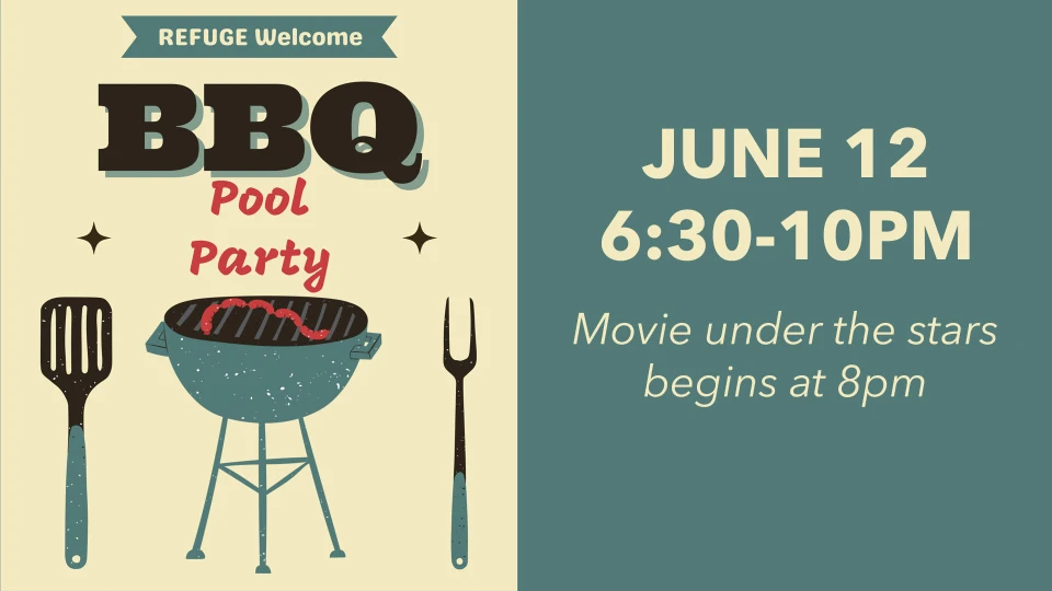 Refuge Welcome BBQ