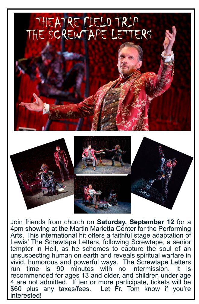 Theater Trip - Screwtape Letters