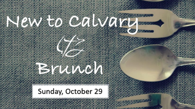 New to Calvary Brunch