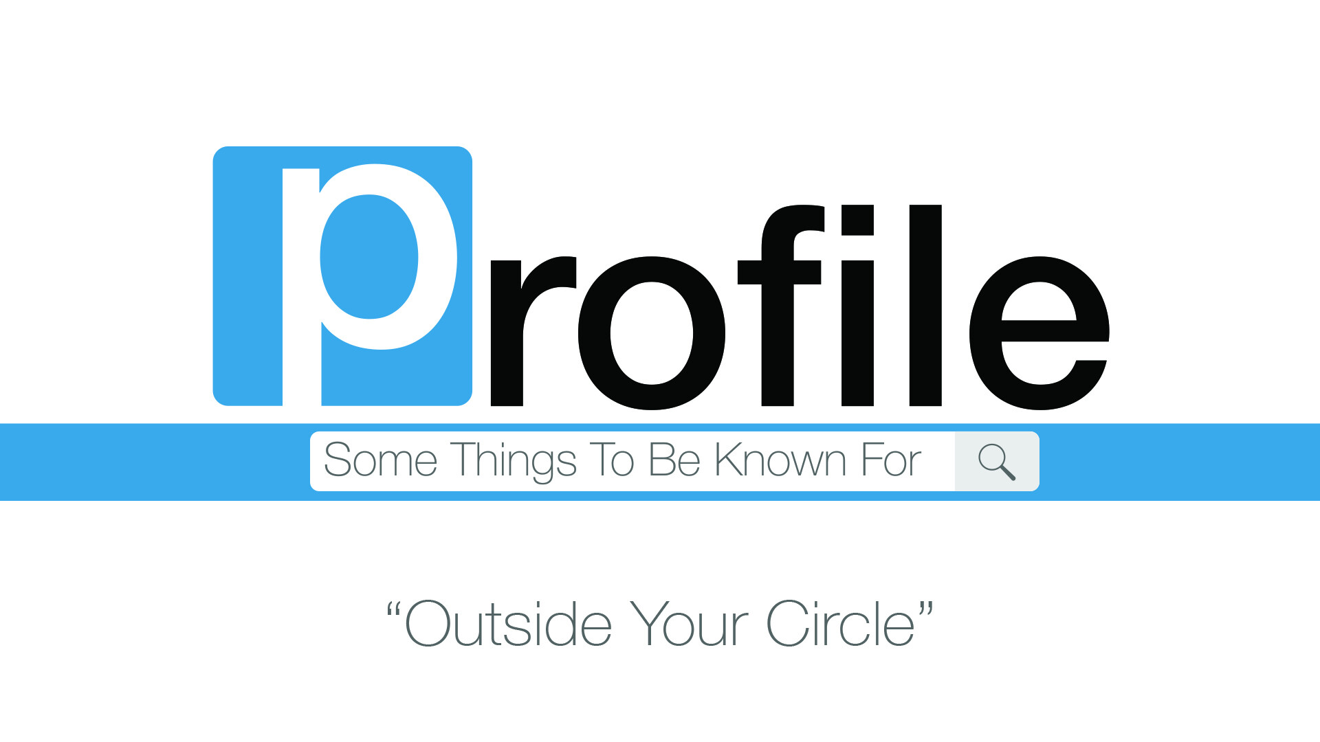 Outside Your Circle (Audio) episode artwork