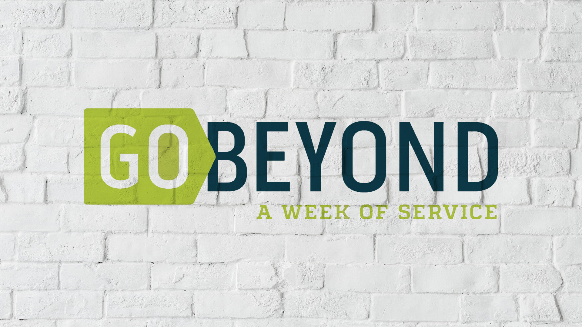 Go Beyond: A Week of Service 2019