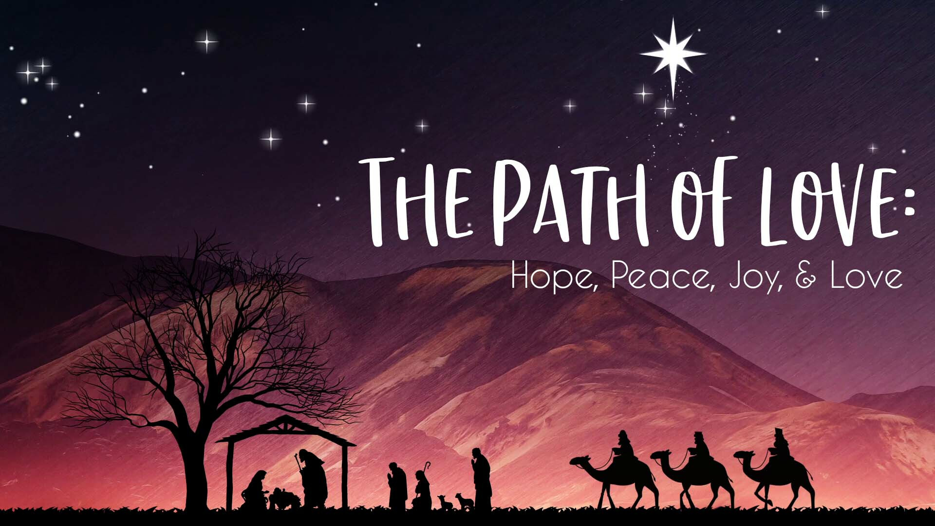 The Path of Love: Hope, Peace, Joy, Love