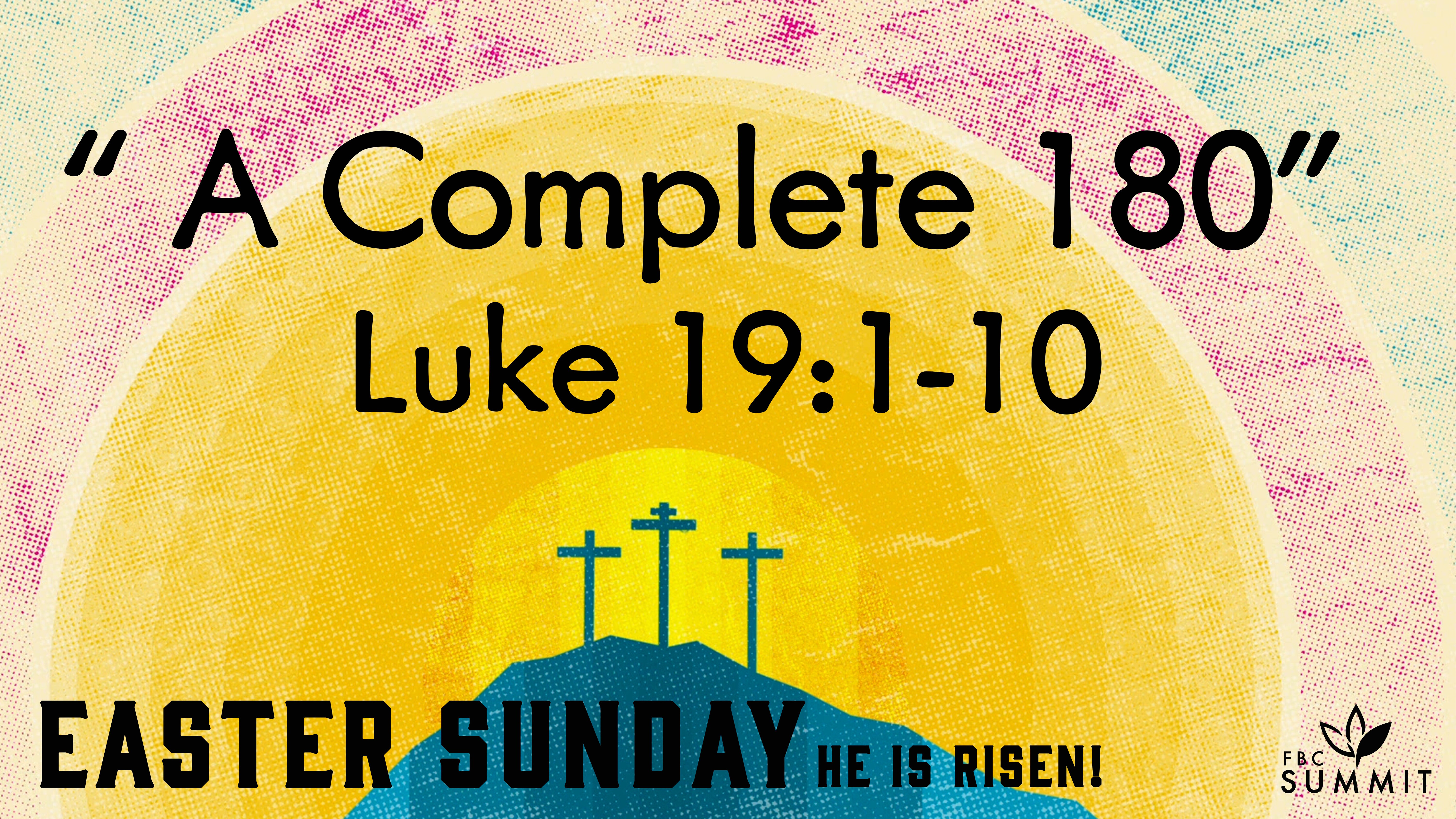 Easter Sunday - April 12, 2020