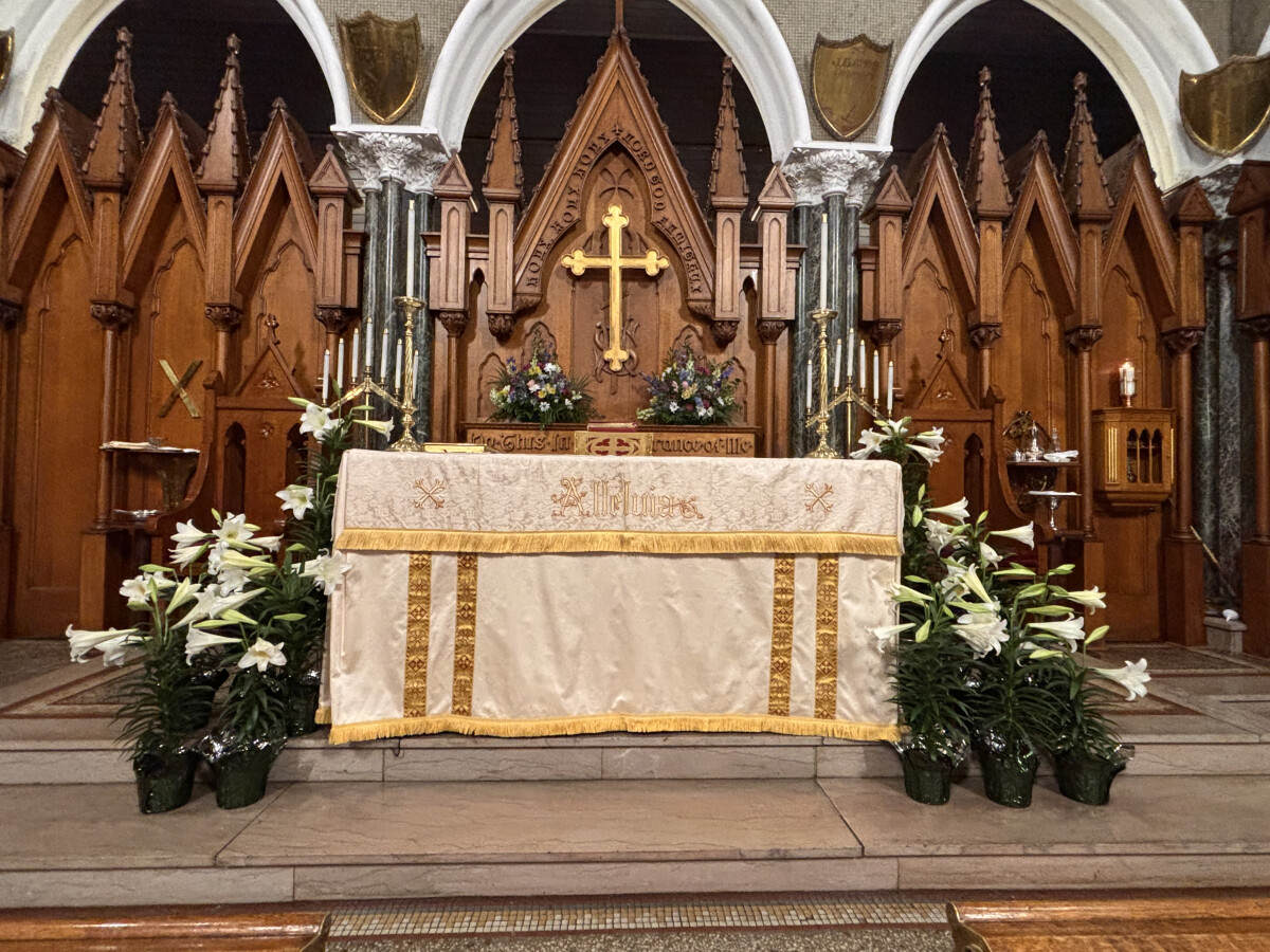 10:00 a.m. Easter Sunday Holy Eucharist In The Church