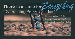 Overcoming Procrastination (trad.)