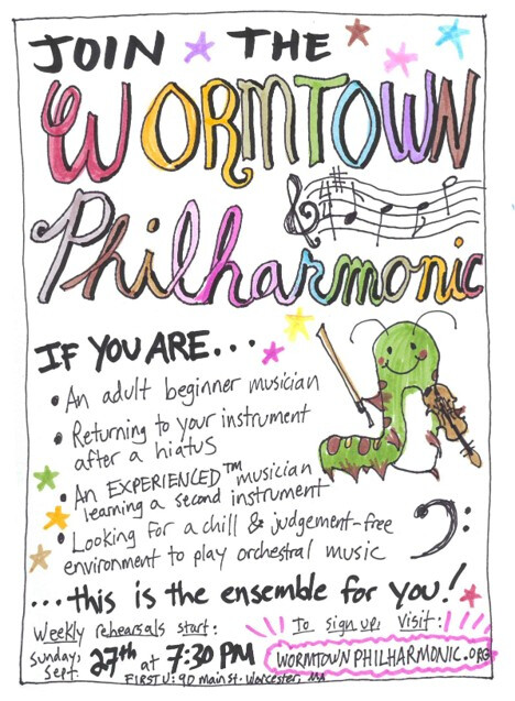Wormtown Philharmonic Rehearsal