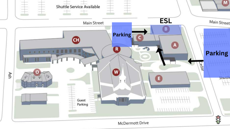 ESL Map