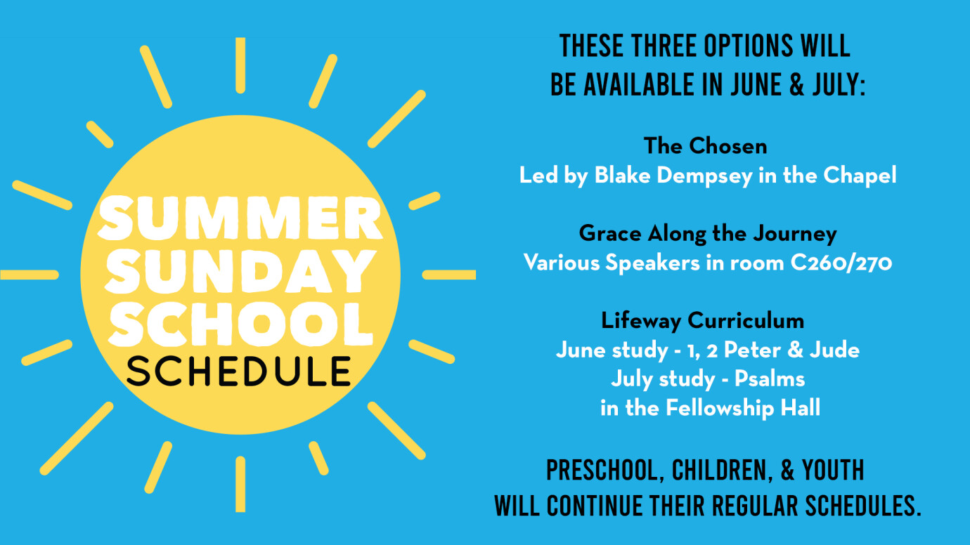 Summer Sunday School 2025