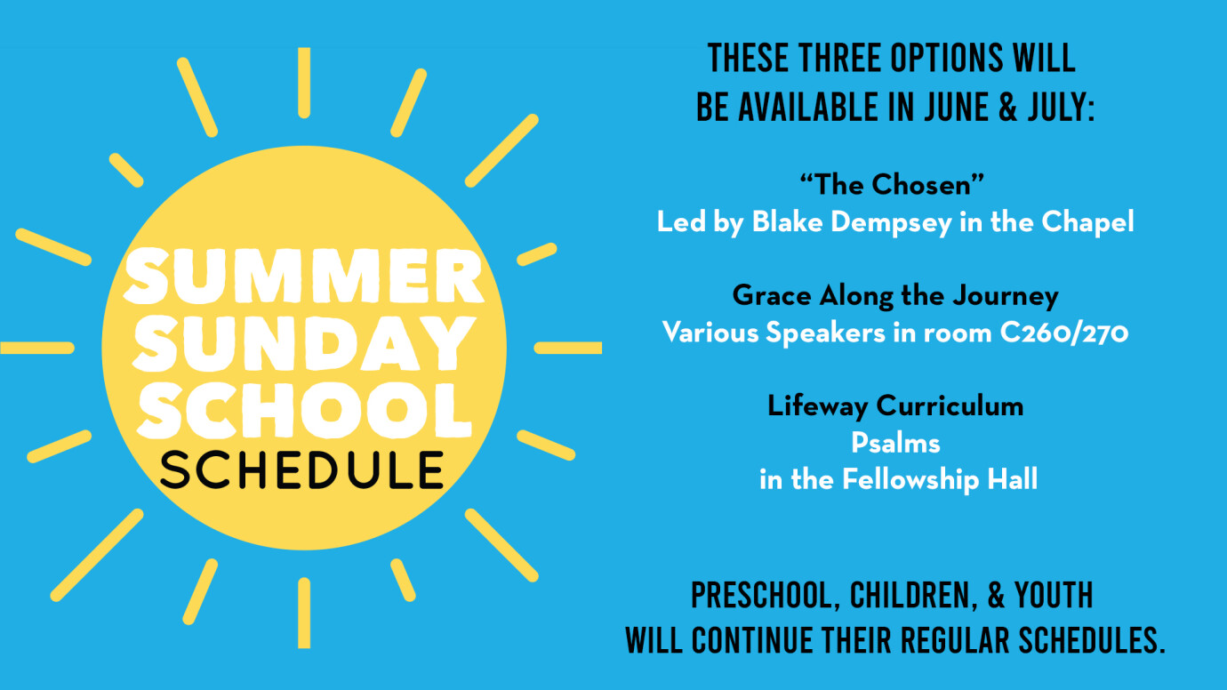 Summer Sunday School 2025