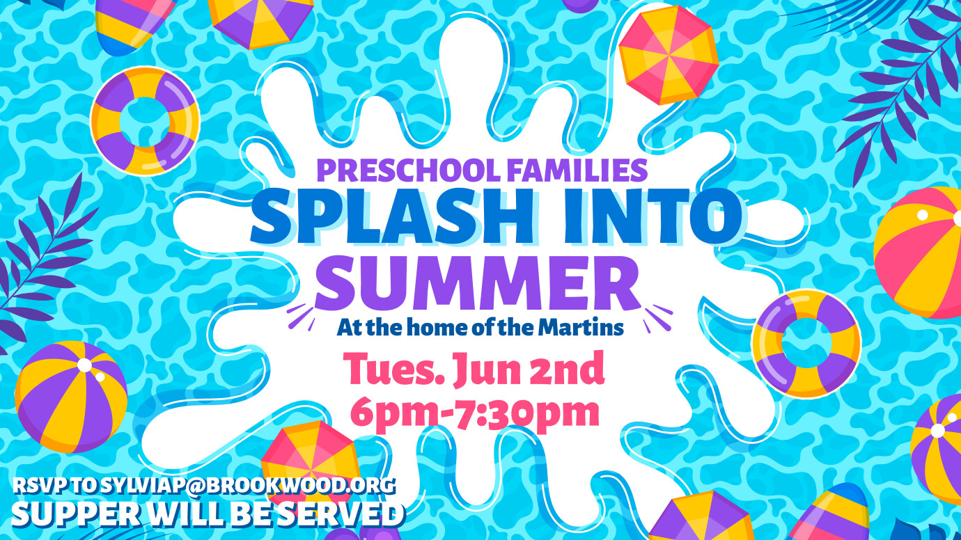 Preschool's Splash Into Summer