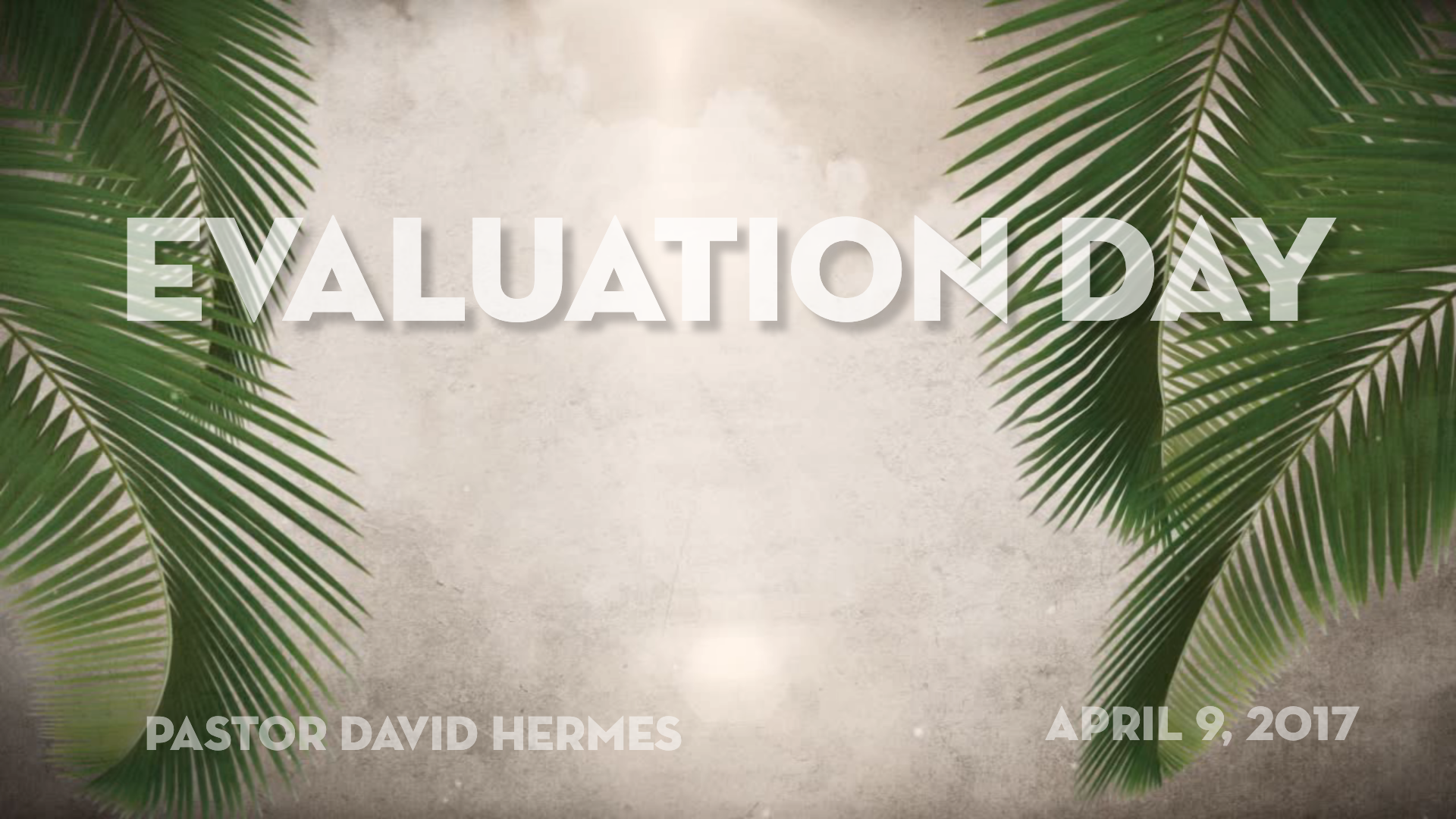 Evaluation Day episode artwork