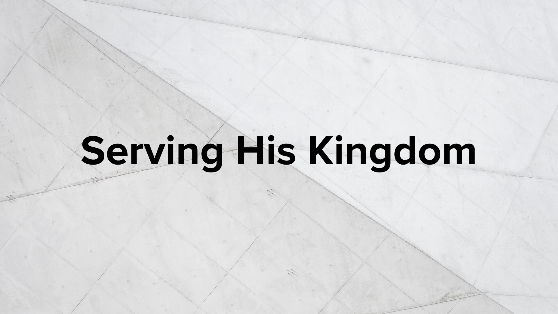Serving The Kingdom episode artwork
