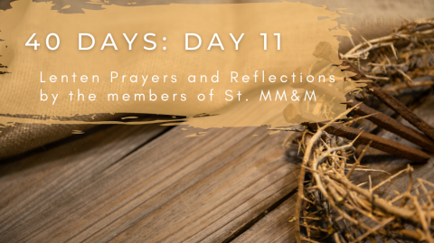 Lenten Prayers: Thursday in the Second Week of Lent