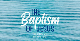 The Baptism of Jesus (trad.)