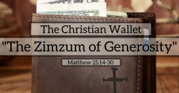 The Zimzum of Generosity (trad.)