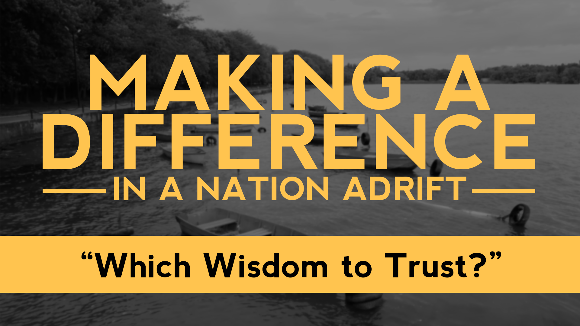 Which Wisdom to Trust? (Audio) episode artwork