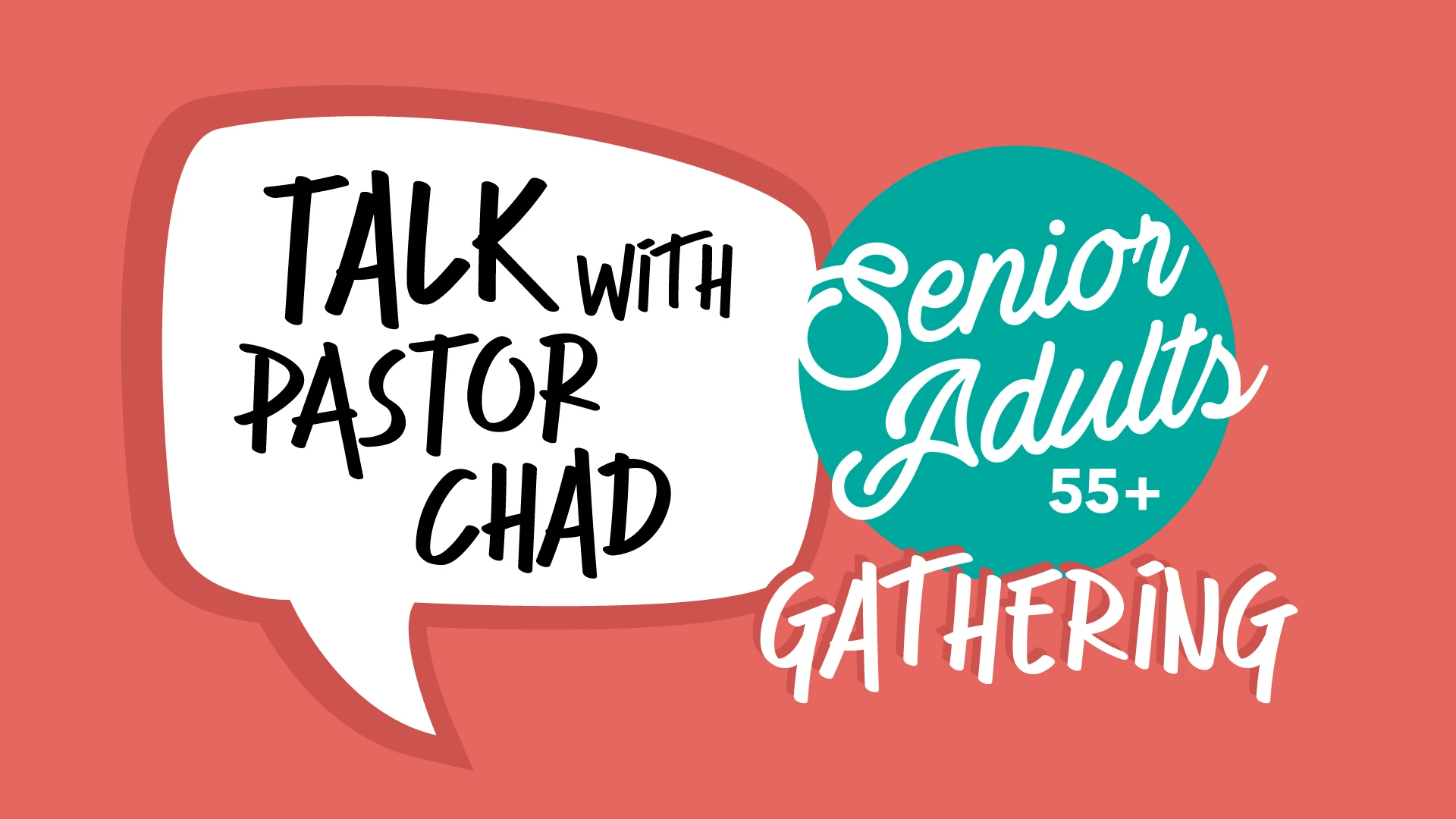 Senior Adults 55+: A Talk with Pastor Chad Reeser
