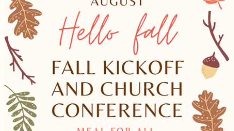 Fall Kickoff and Church Conference