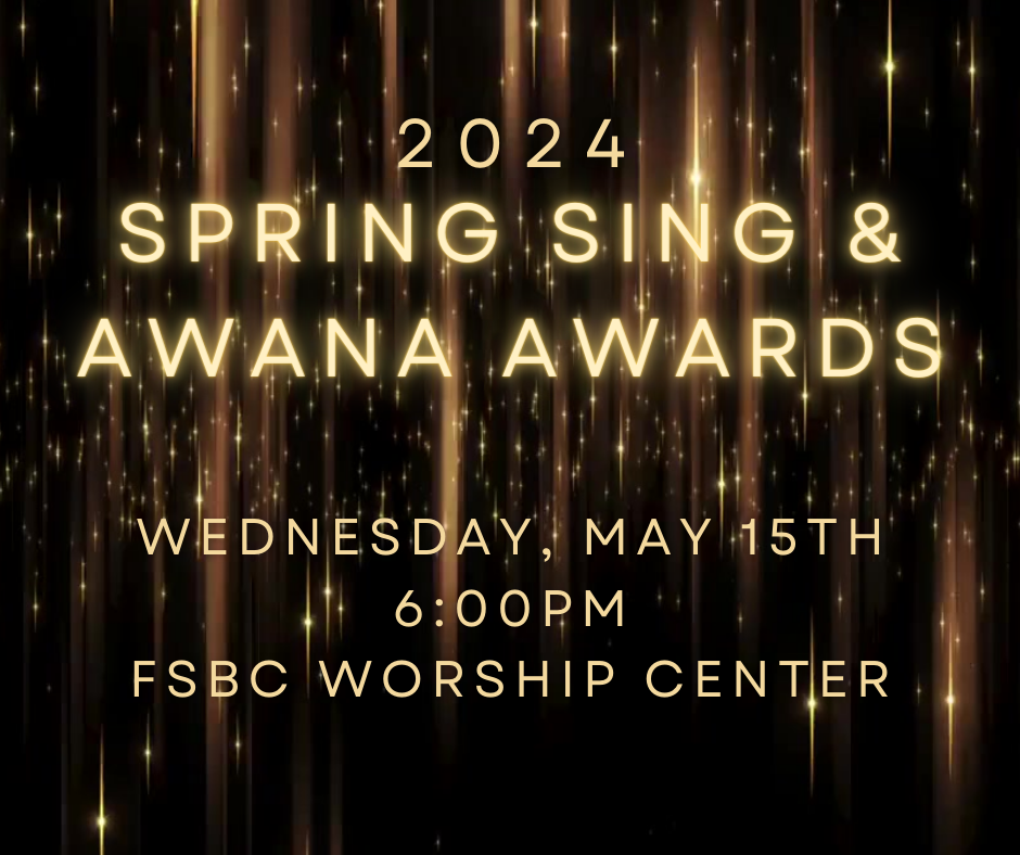Children's Choirs Spring Sing & Awana Awards Night